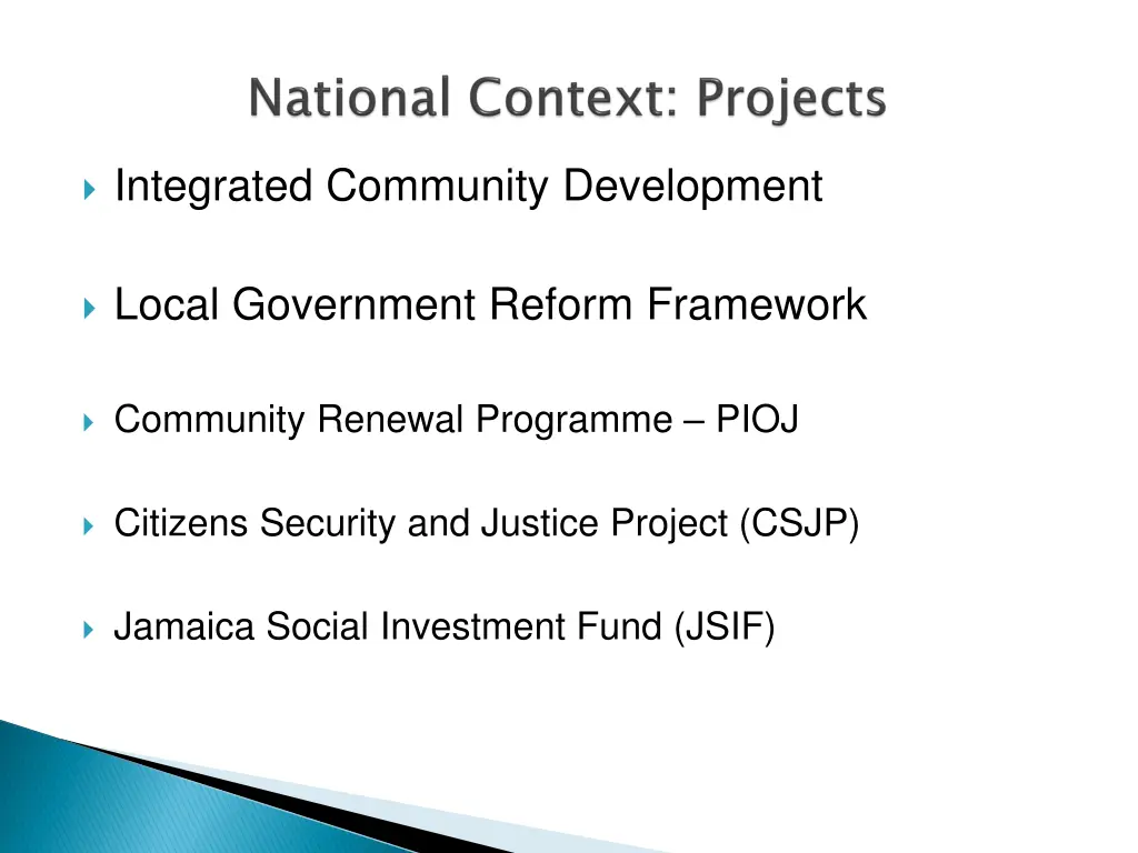 integrated community development