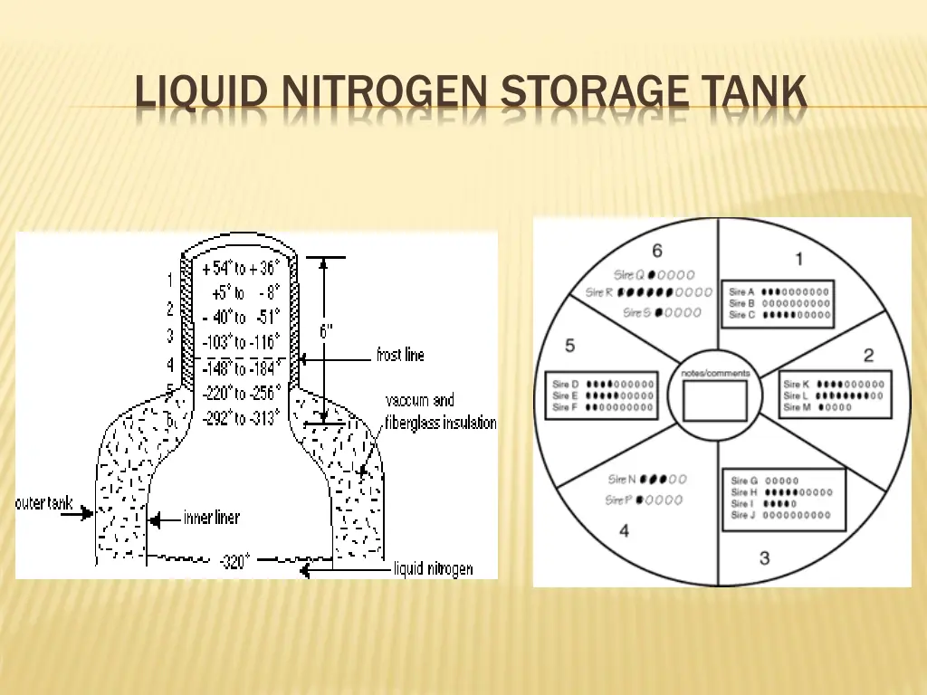 liquid nitrogen storage tank