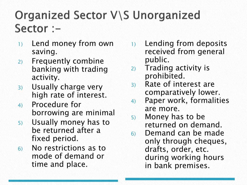 lend money from own saving frequently combine