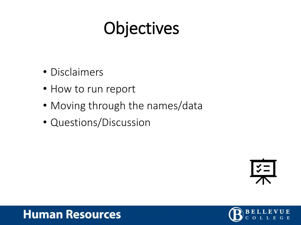 objectives objectives