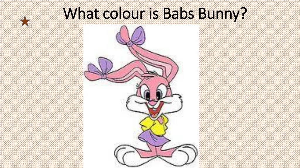 what what colour colour is is babs