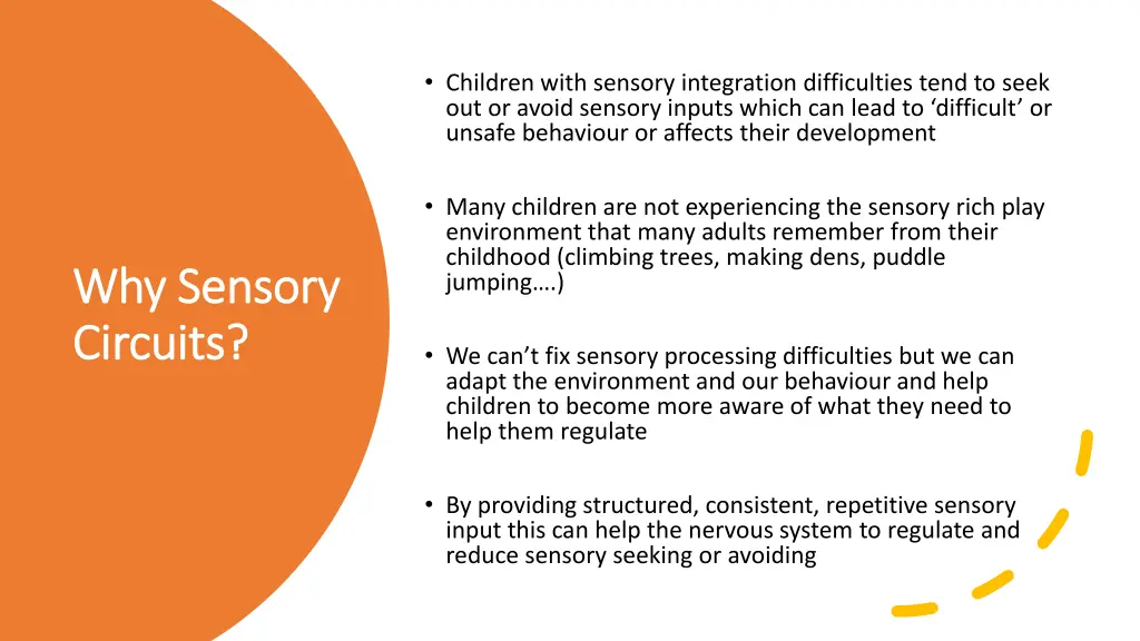 children with sensory integration difficulties