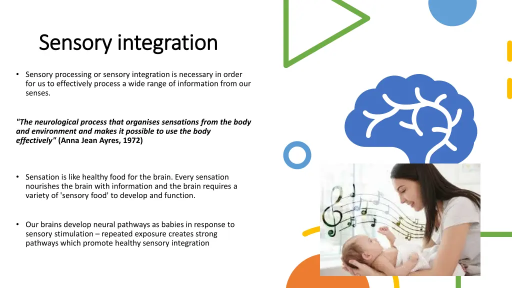 sensory integration sensory integration