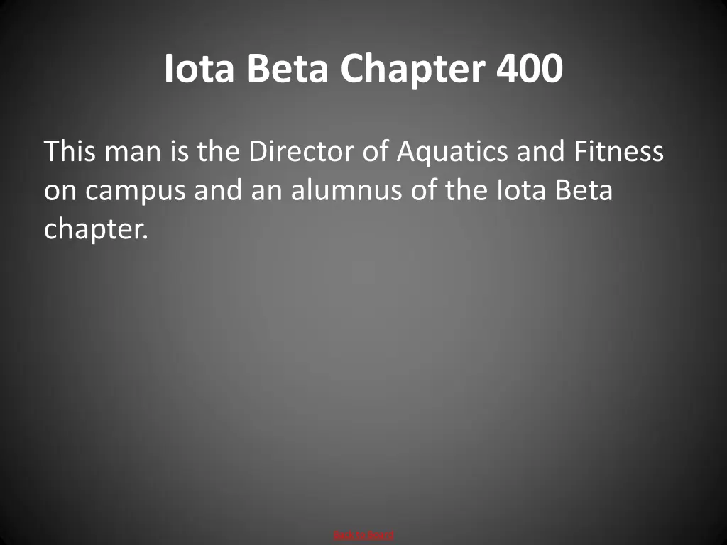 iota beta chapter 400