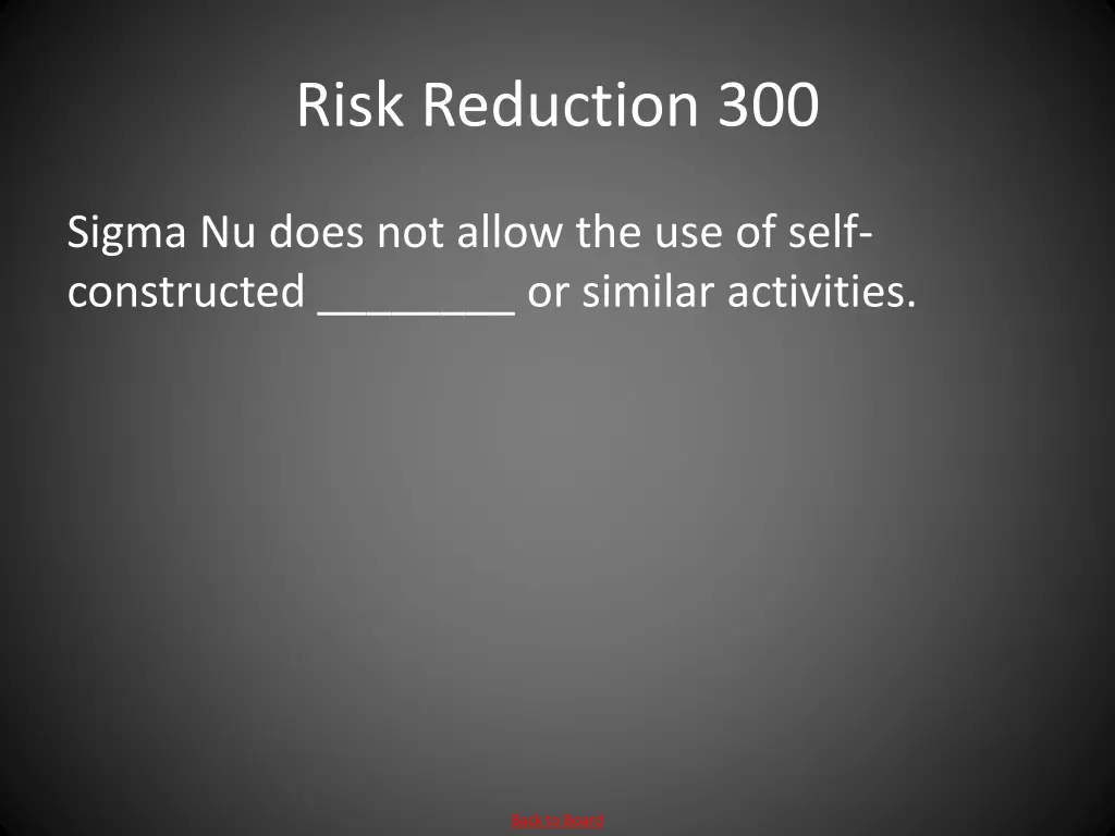 risk reduction 300