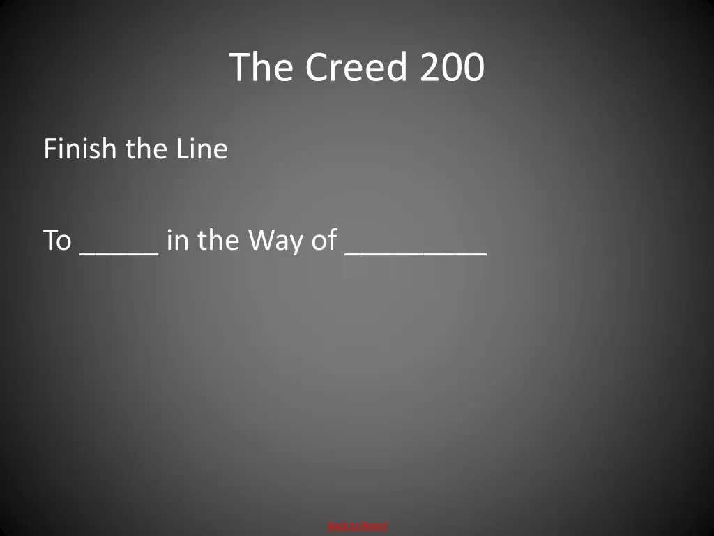 the creed 200