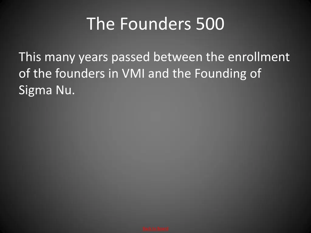 the founders 500