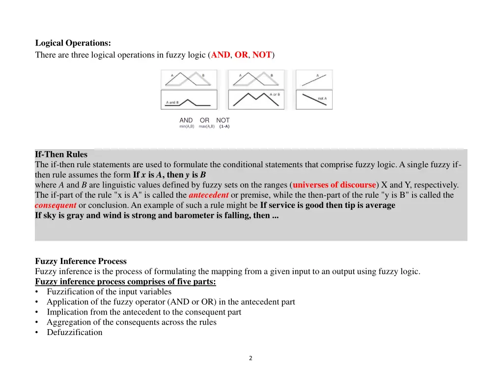 logical operations there are three logical