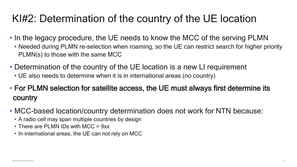 ki 2 determination of the country