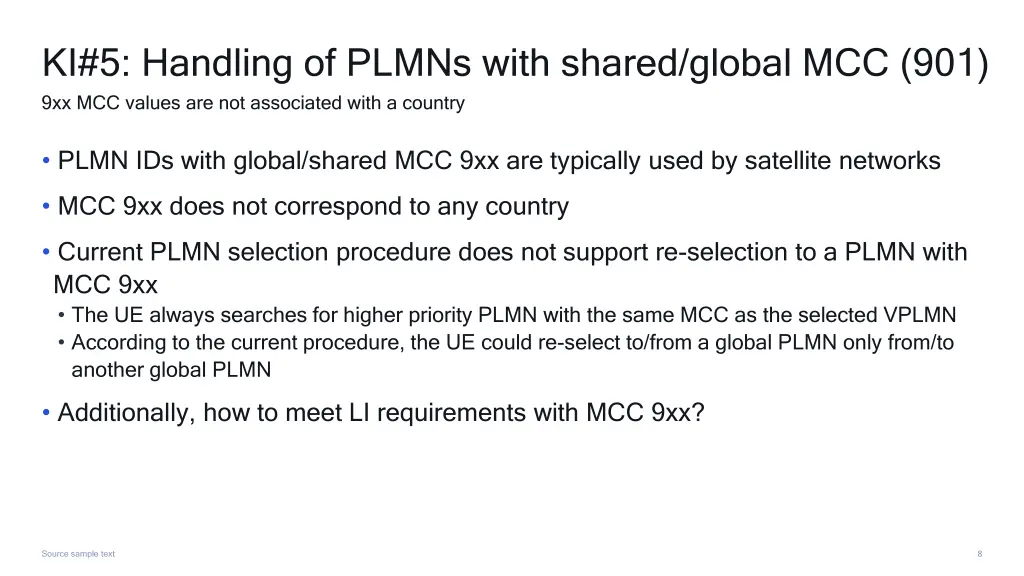 ki 5 handling of plmns with shared global