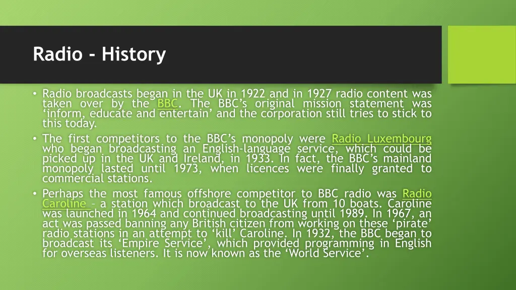 radio history