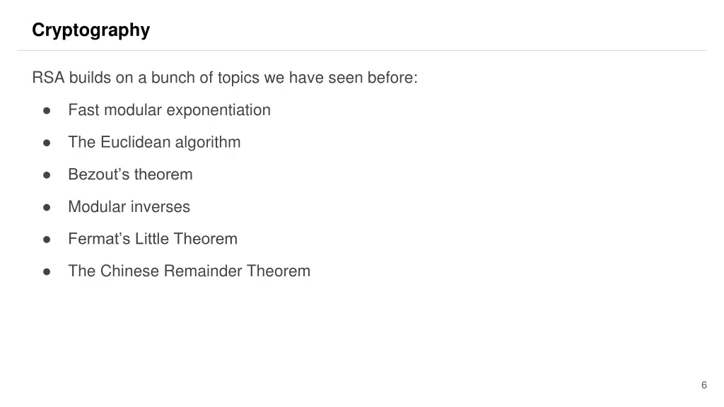 cryptography 2