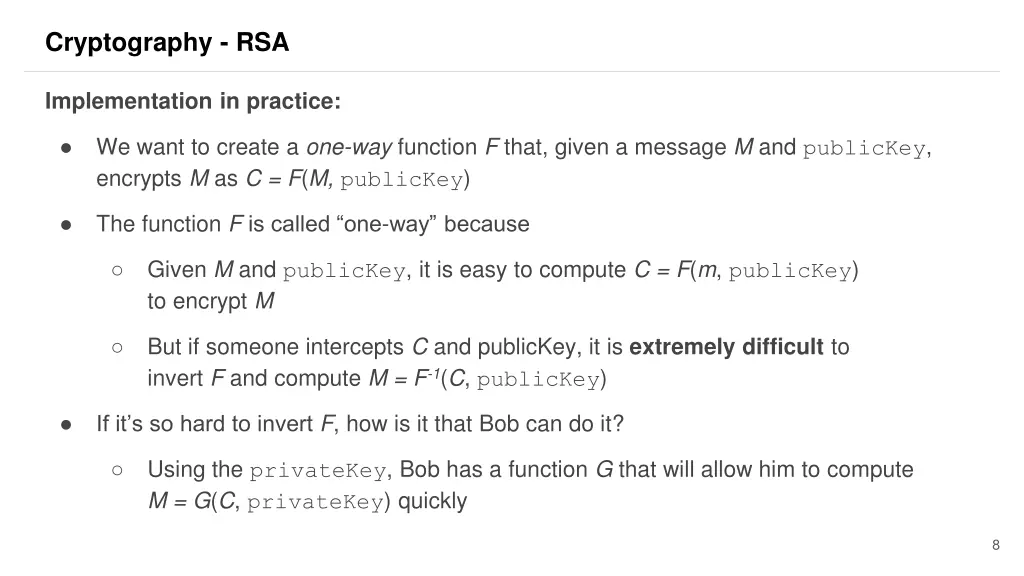 cryptography rsa 1