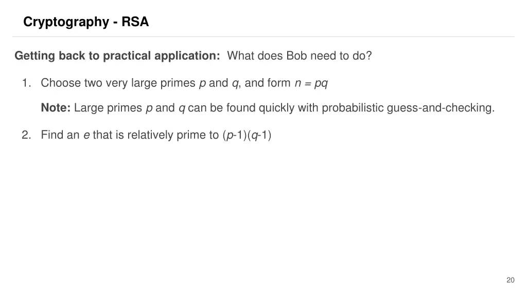 cryptography rsa 10