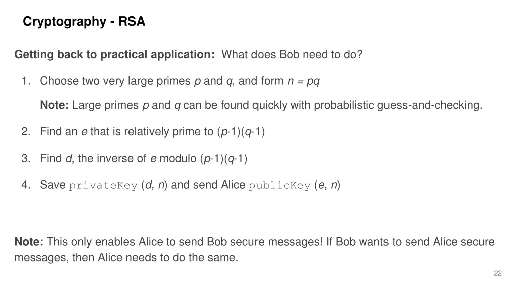 cryptography rsa 12