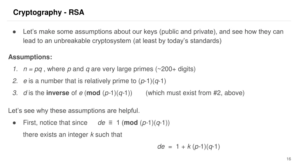 cryptography rsa 7