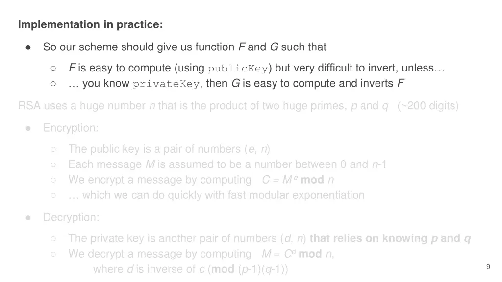 implementation in practice