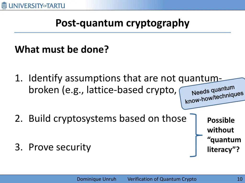 post quantum cryptography