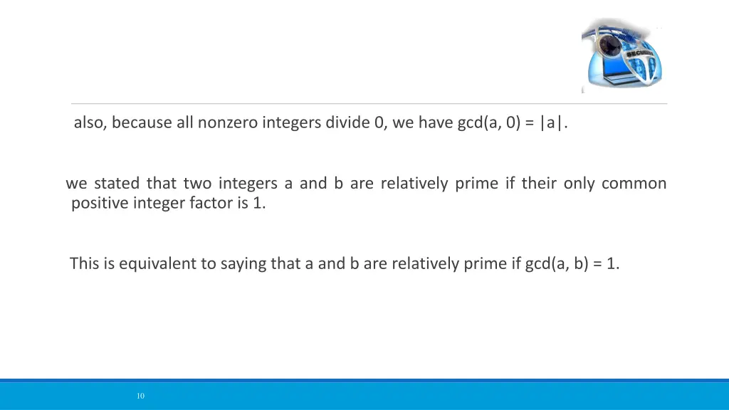 also because all nonzero integers divide