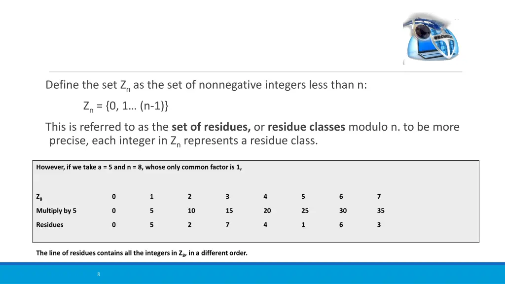 define the set z n as the set of nonnegative