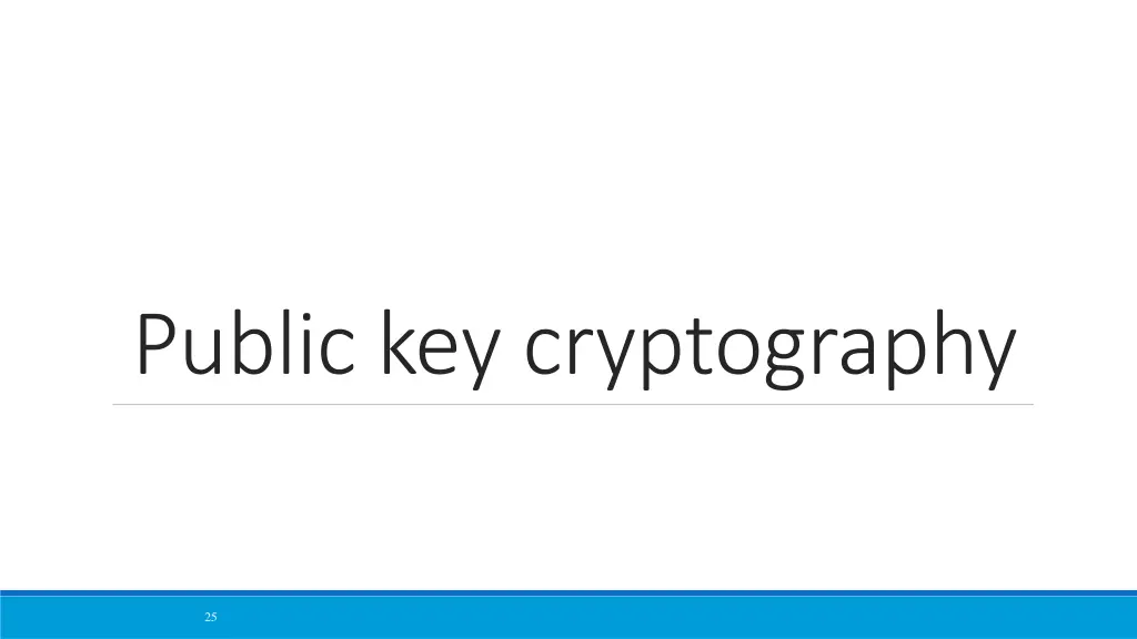 public key cryptography