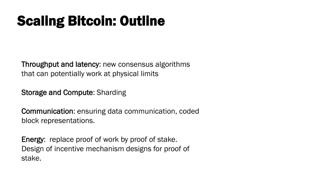 scaling bitcoin outline scaling bitcoin outline