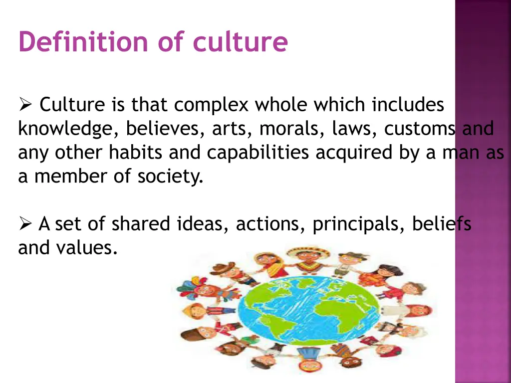 definition of culture