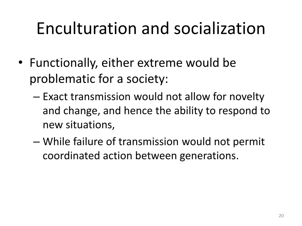 enculturation and socialization 4