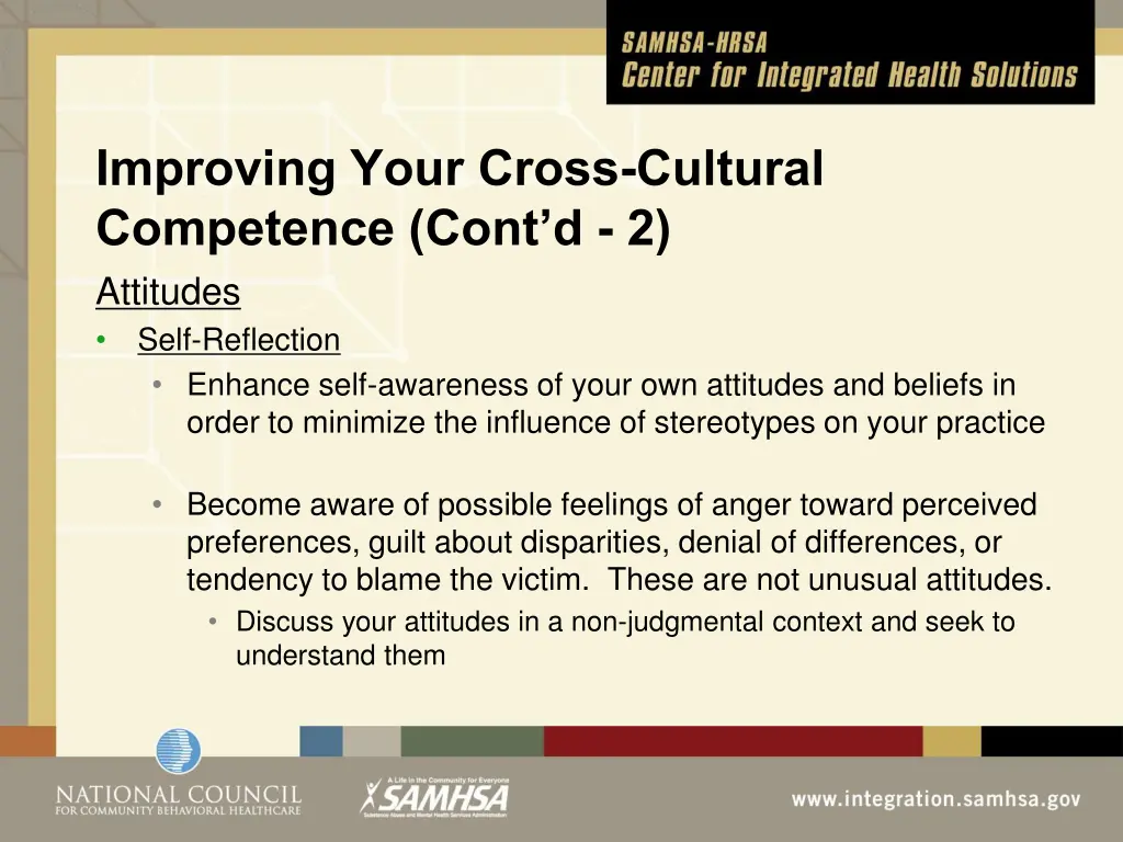 improving your cross cultural competence cont