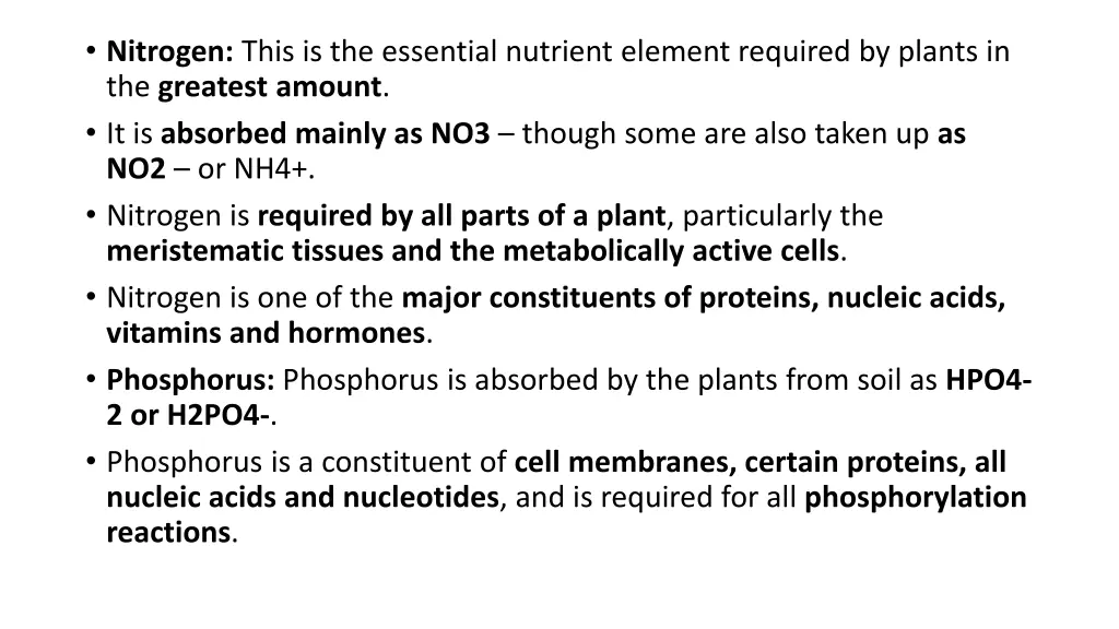 nitrogen this is the essential nutrient element