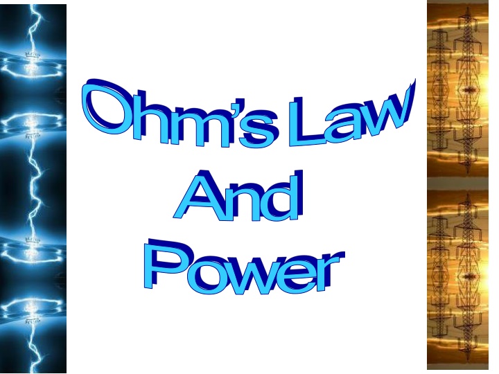 ohm s law