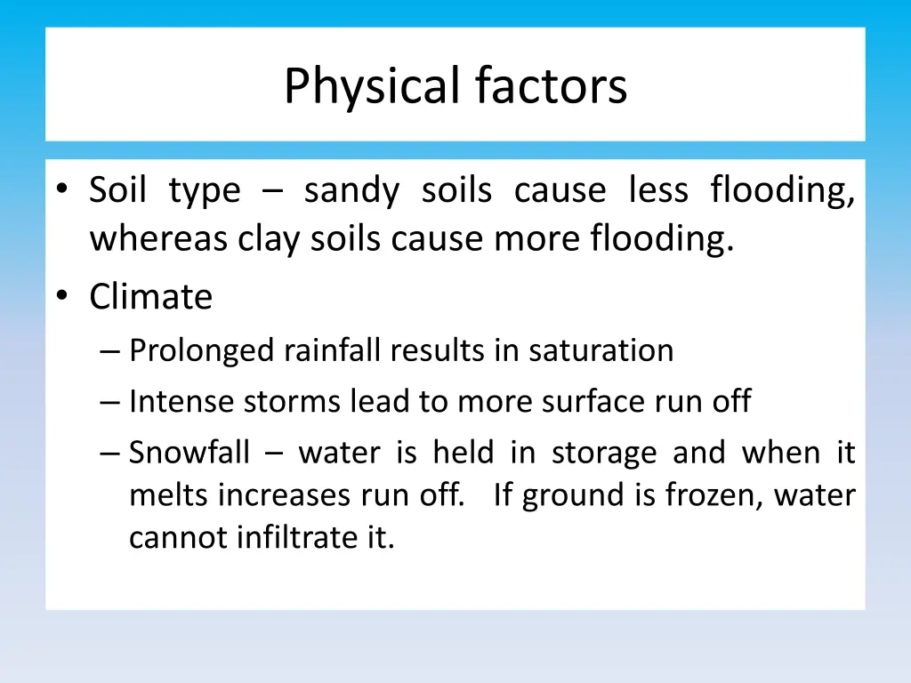 physical factors 2