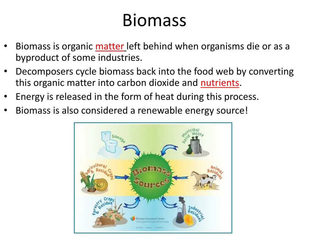 biomass