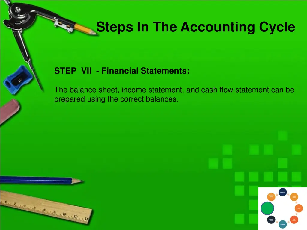 steps in the accounting cycle 6