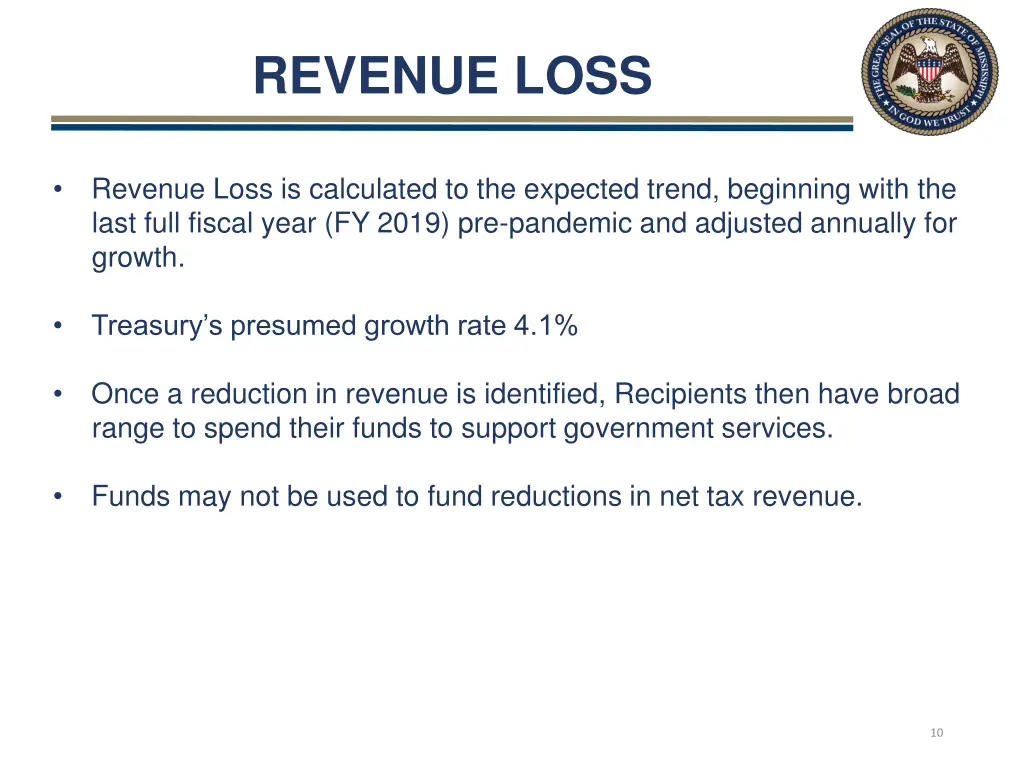 revenue loss