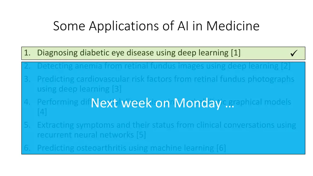 some applications of ai in medicine 2