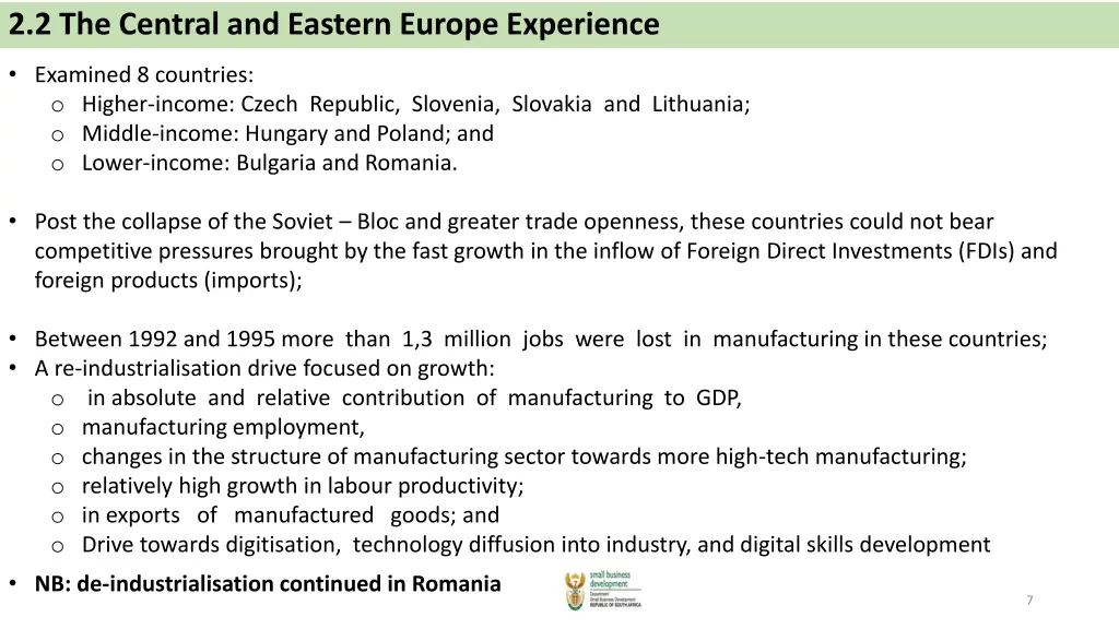 2 2 the central and eastern europe experience