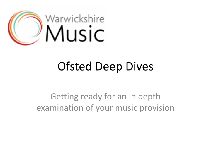 ofsted deep dives