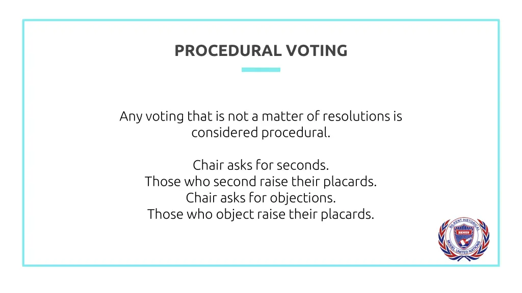 procedural voting