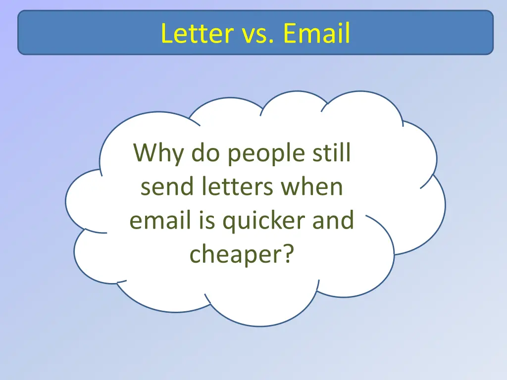 letter vs email 1