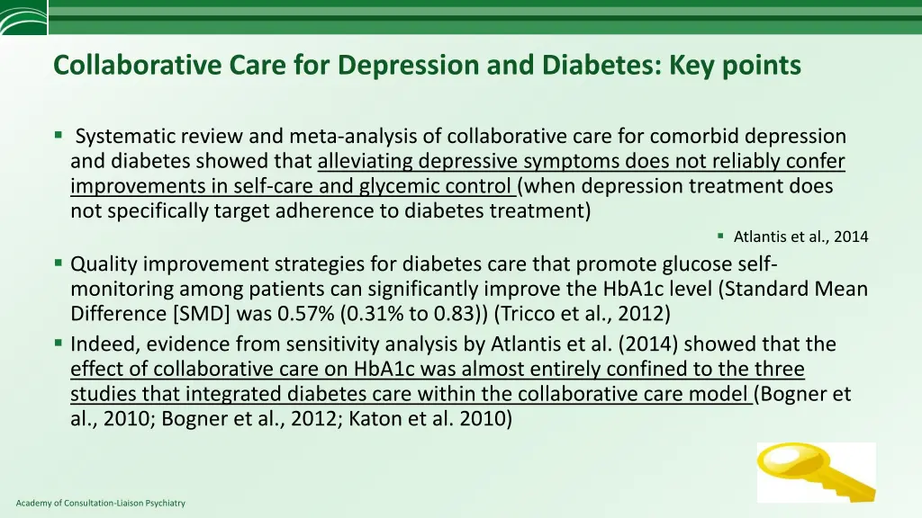 collaborative care for depression and diabetes