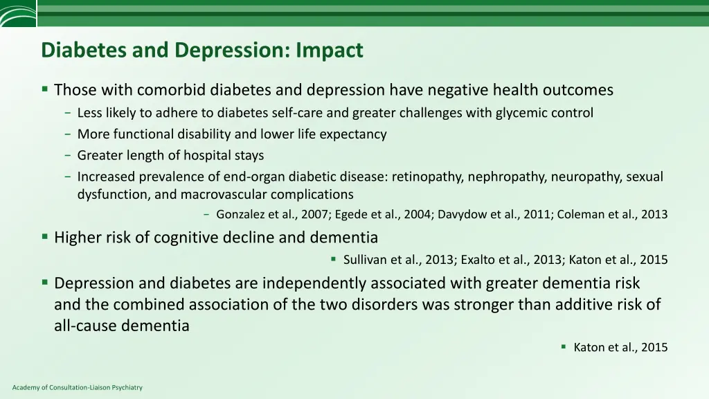 diabetes and depression impact