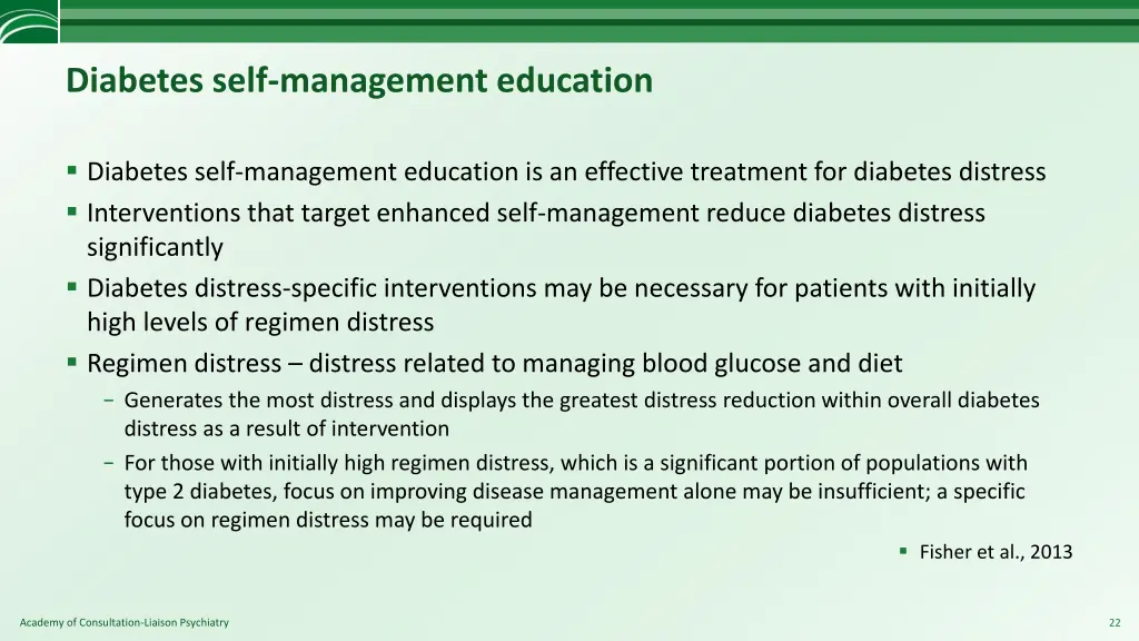 diabetes self management education