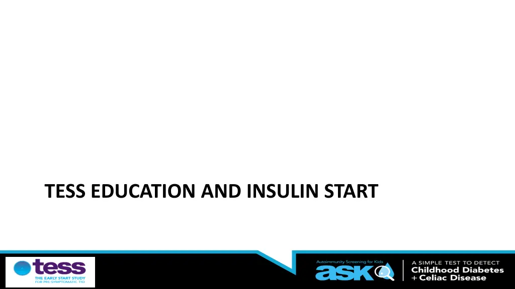 tess education and insulin start