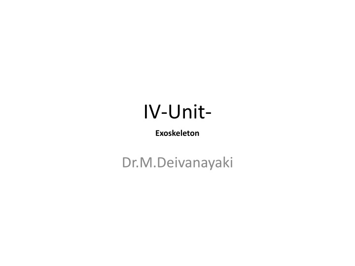 iv unit