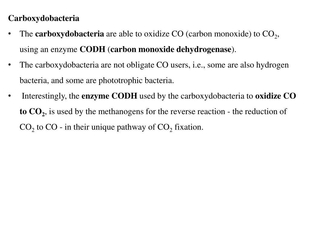 carboxydobacteria