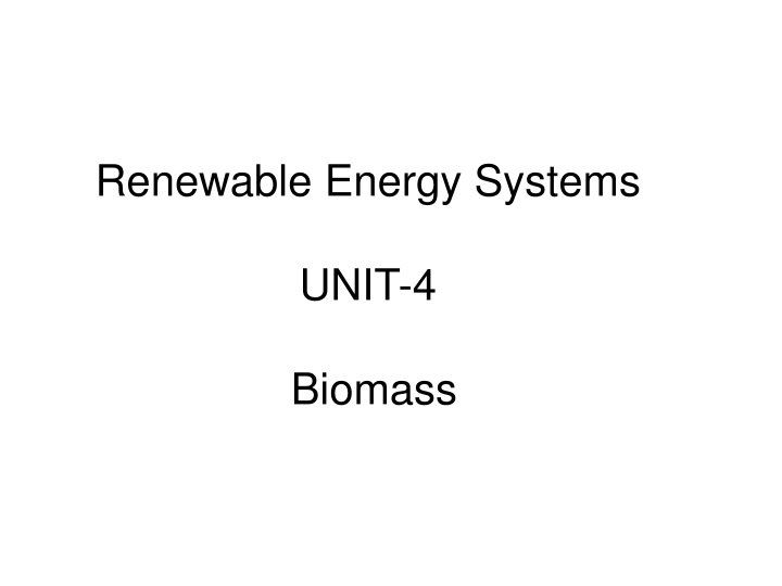 renewable energy systems