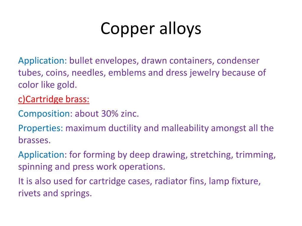 copper alloys 3