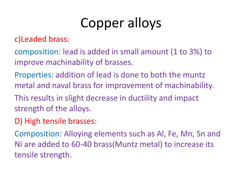 copper alloys 7