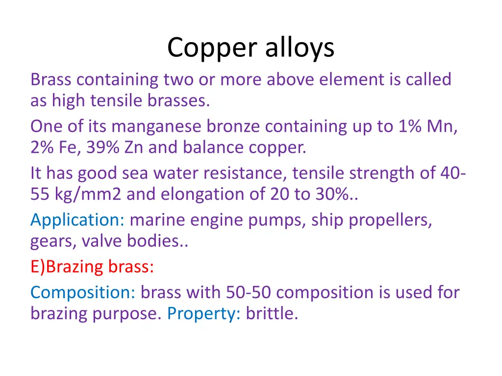 copper alloys 8